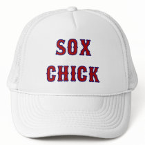 Sox Chick hat by sports_tshirts Sox Chick hat