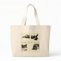 Soxy the cat in different perspective bags by soxygdesigns Soxy the cat in different perspective bags