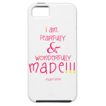 Soy caso temeroso y maravillosamente hecho iPhone 5 carcasa