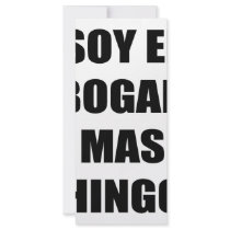 Soy El Abogado Mas Chingon rack cards