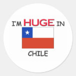Soy ENORME en CHILE Pegatina