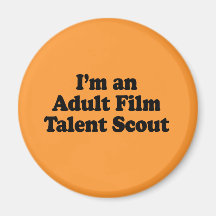 Soy explorador de talento adulto de la película imán de frigorifico