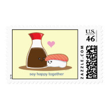 Soy Happy Together Postage Stamps