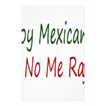 Soy Mexicano Y No Me Rajo Personalized Stationery