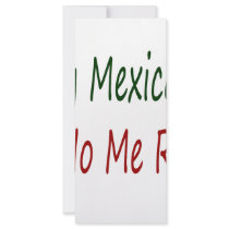 Soy Mexicano Y No Me Rajo rack cards by Supernova23 Soy Mexicano Y No Me Rajo rack cards