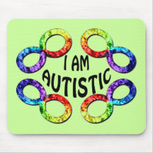Soy Mousepad autístico Alfombrillas De Raton