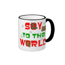 Soy to the World Coffee Mugs