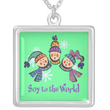 Soy to the World Necklace necklace