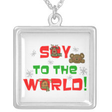 Soy to the World necklace