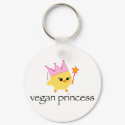 Soychick Vegan Princess Keychain keychain
