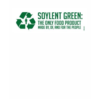 Soylent Green is People T-shirt by strk3