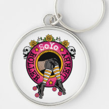 SoYo Roller Derby Keychain