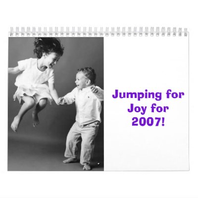 SP32-29, Jumping for Joy for 2007! Wall Calendar SP32-29, Jumping for Joy for 2007! Wall Calendar