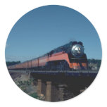 SP "Daylight" train, led by 4-8-4 stickers