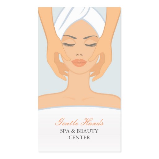 Spa and Beauty Appointment Card Business Card Templates