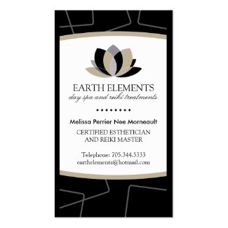 Spa and Estheticis Business Cards profilecard