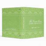 Spa and Salon Appointment Book 3 Ring Binder