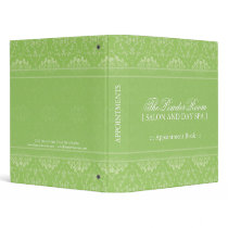 Spa and Salon Appointment Book 3 Ring Binder