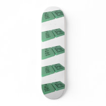 Spa as S Sulfur and Pa Protactinium Skate Decks