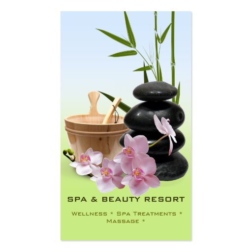 SPA & Beauty Resort  Business Cards