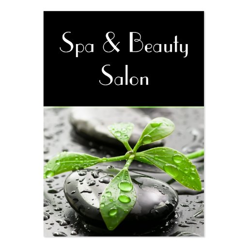 Spa&Beauty Salon Business Card (front side)