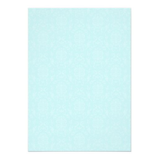 Spa Bridal Shower {aqua} Custom Invitations