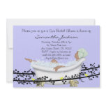 bridal, shower, spa, floral, birds, birdie, vine,
