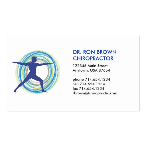 Spa Business Card