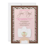 Spa Day Bridal Shower Invitation (pink)