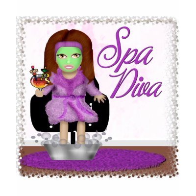 Spa Diva T-shirt by nextstopitaly