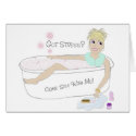 Spa Girl Card