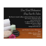 Spa/Massage/Pedicure Salon Scene Black/Color Full Color Flyer