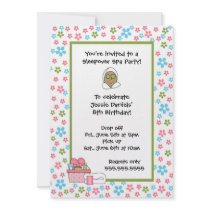 Spa Party Invite for girls CUTE!