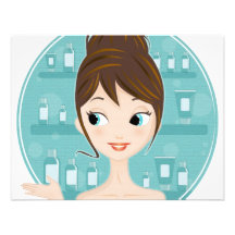 Spa Products Personalized Invite