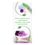 Spa Purple Rack Card
