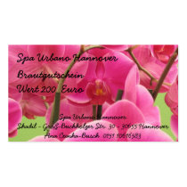 Spa Urbano Hanover Business Card Templates