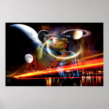 Space age poster