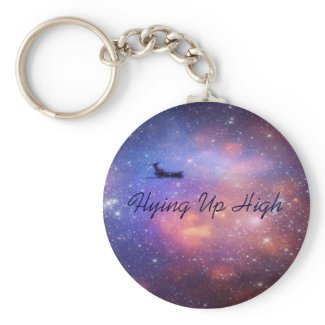 Space Airplane Keychain keychain