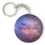Space Airplane Keychain