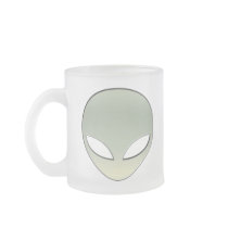 Space Alien Head Mugs