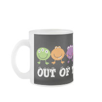 Space Aliens Kids' Frosted Mug