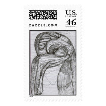 Space and sea faring alien postage by unixarcade Space and sea faring alien postage