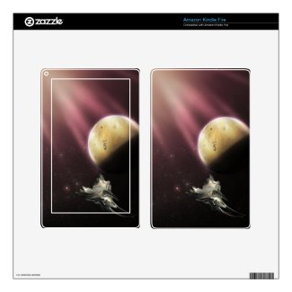 Space Art Kindle Fire Skin