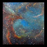 Space Art Nebula Original Painting Poster posters