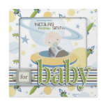 Space Baby Advice Square Custom Invitation