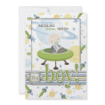 Space Baby Invitation Card B