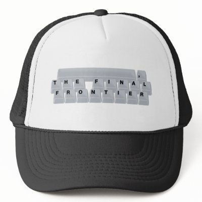 Space(bar) The Final Frontier Hat by FunnySillyShirts