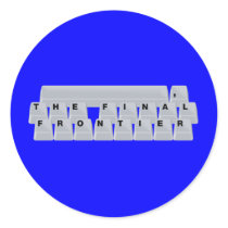 Space(bar) The Final Frontier stickers