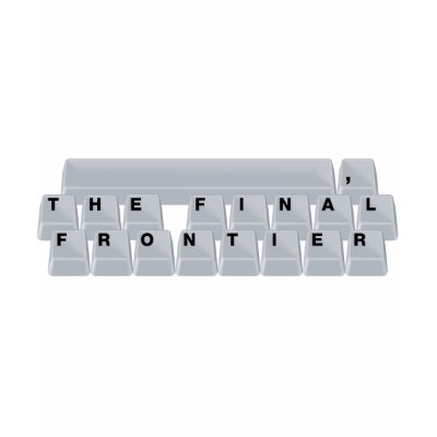 Space(bar) The Final Frontier Shirts by FunnySillyShirts