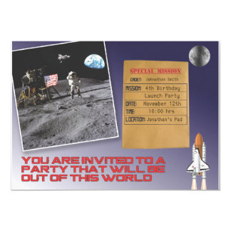 Space Birthday Cards | Zazzle